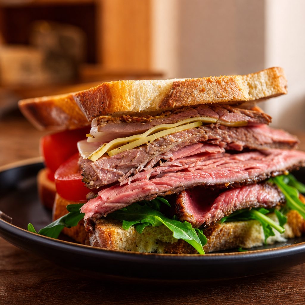 Roast Beef Panini.
