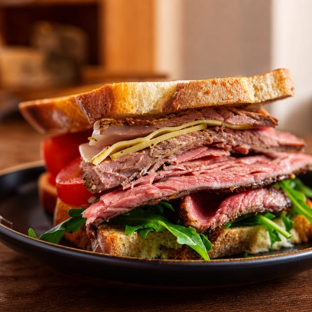 Roast Beef Panini.