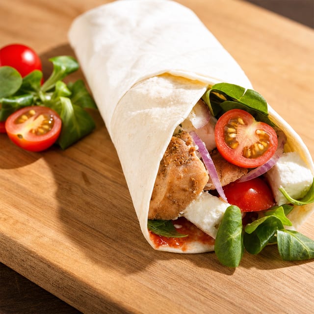 Chicken Avocado Wrap.