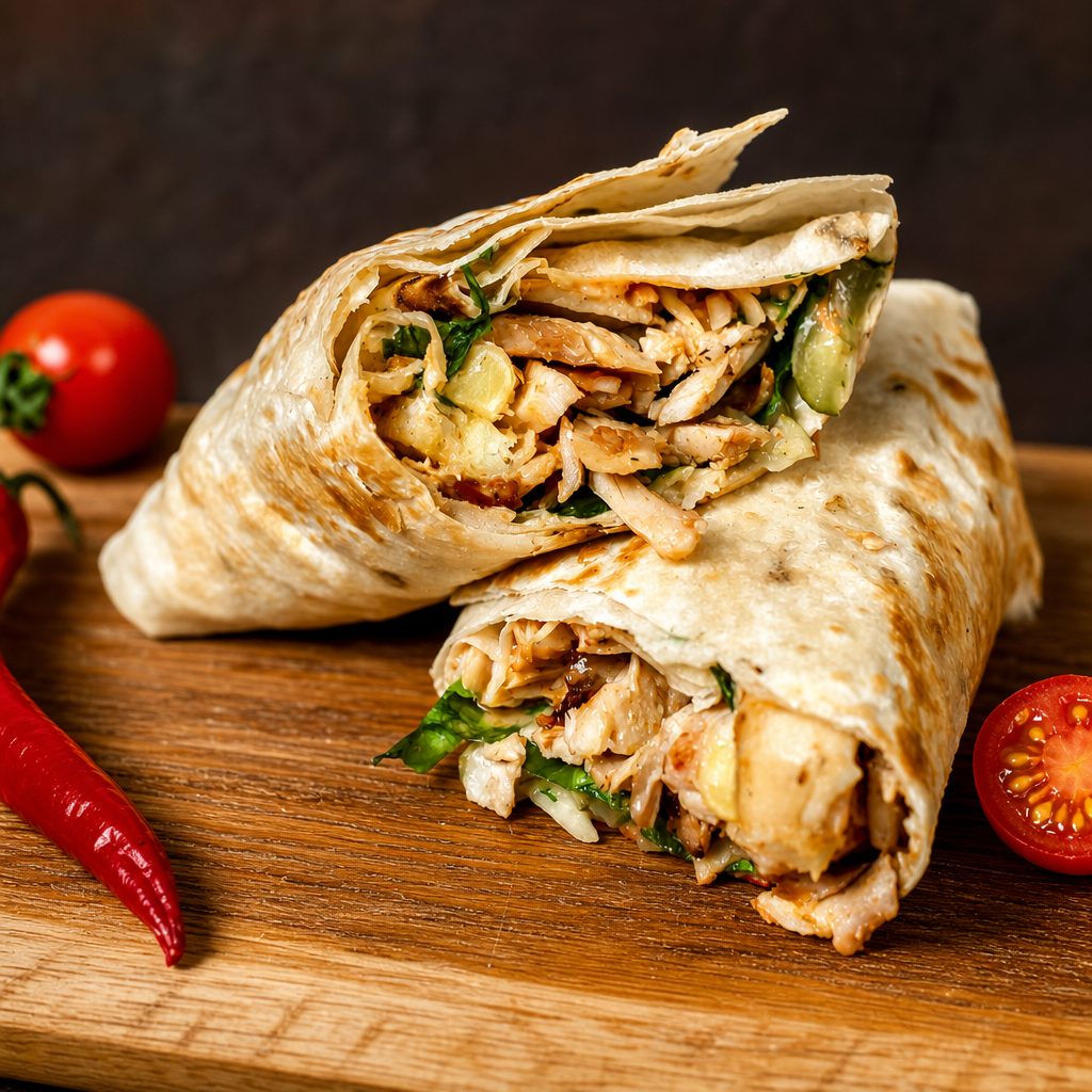 Buffalo Chicken Wrap.