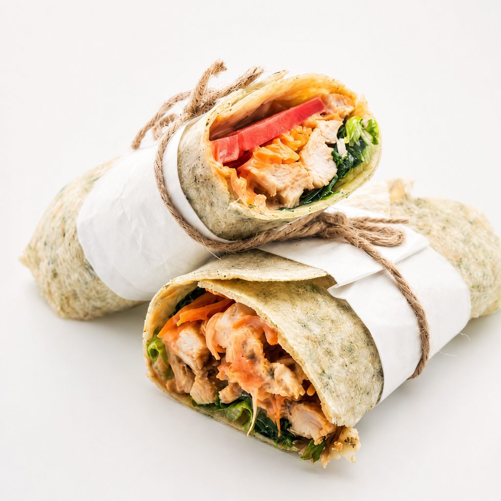 Chicken Caesar Wrap.