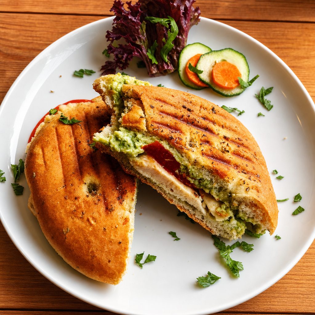 Chicken Fajita Panini.