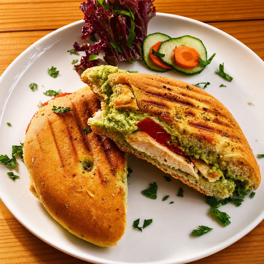 Chicken Caprice Panini.