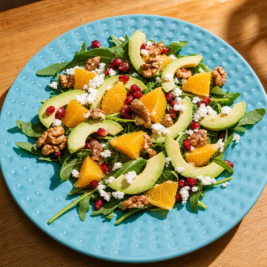 Cranberry Walnut Salad.